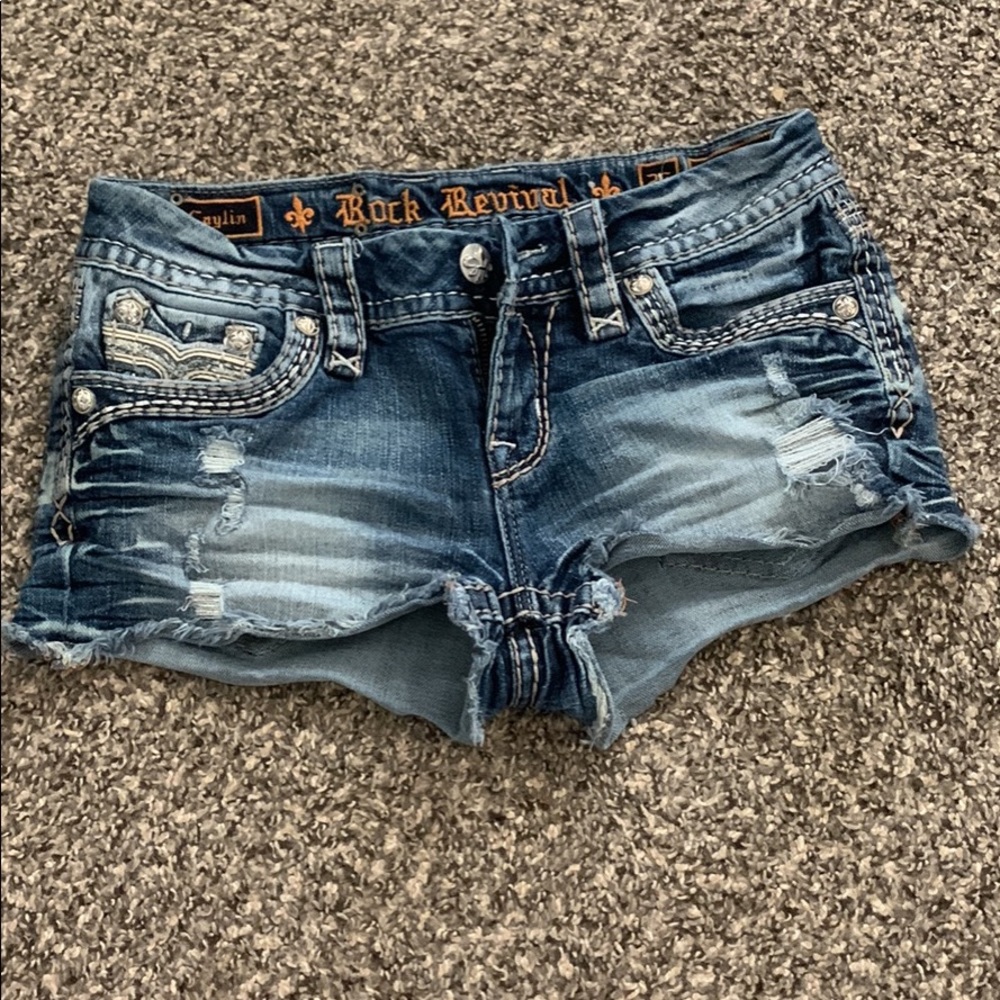 Rock Revival Jean Shorts